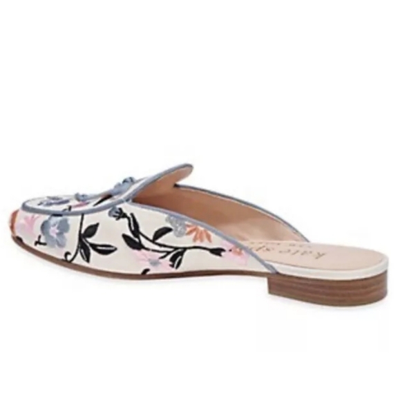 Kate Spade New York Devi Mule Floral Garden Bone 8 - Picture 2 of 11